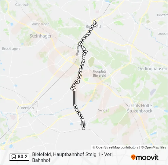 80.2 Bus Line Map