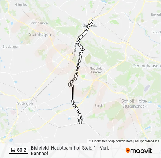 80.2 Bus Line Map