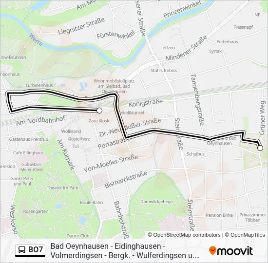 BO7 Bus Line Map