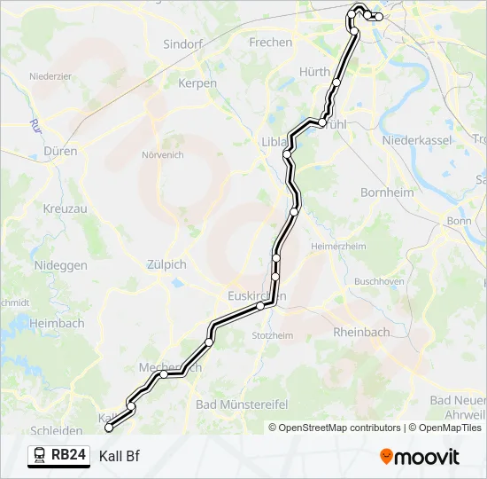 RB24 Train Line Map
