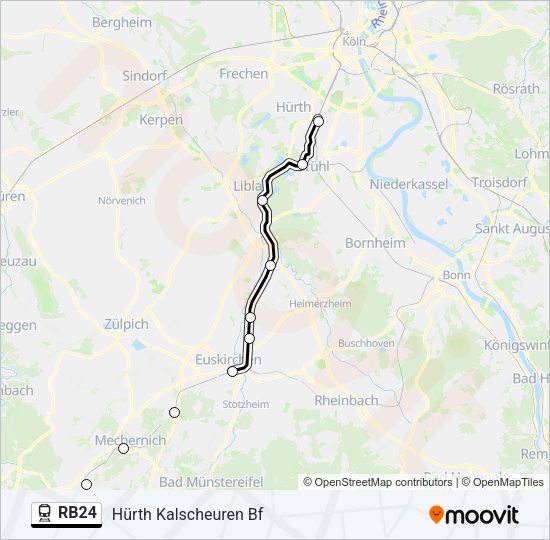 RB24 Train Line Map