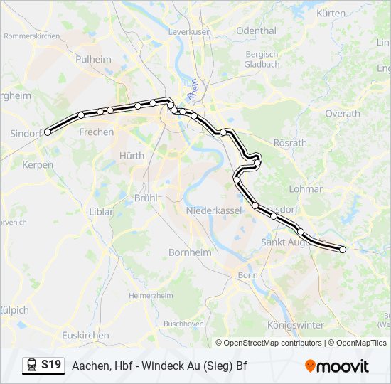 s19 Route: Schedules, Stops & Maps - Kerpen Horrem Bf (Updated)