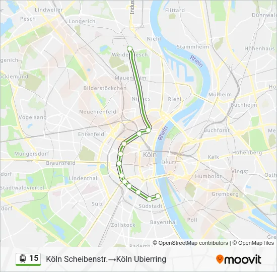 15 Light Rail Line Map