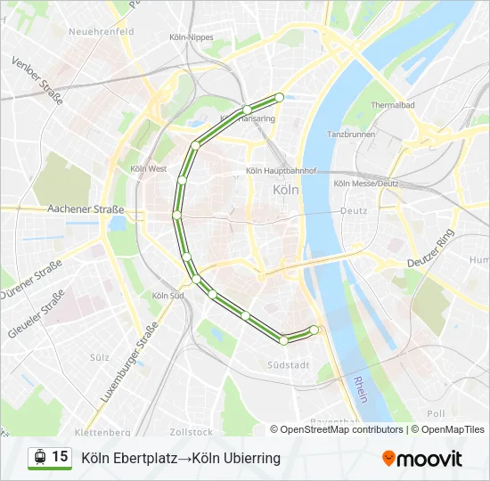 15 Light Rail Line Map