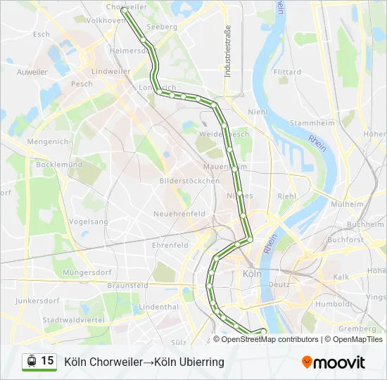 15 Light Rail Line Map
