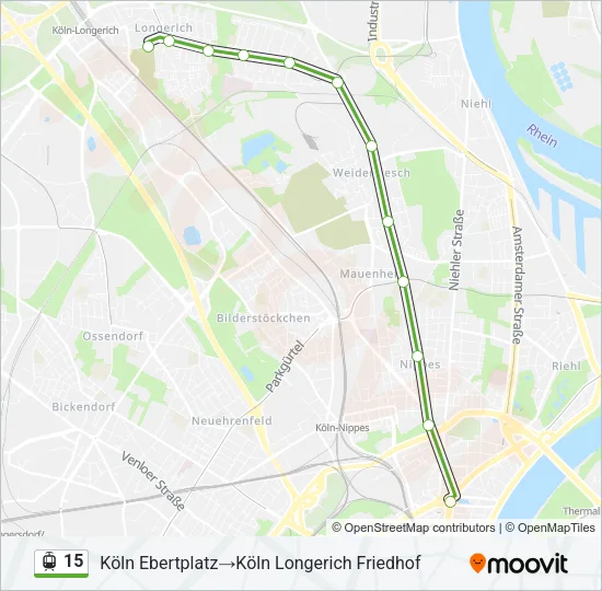 15 Light Rail Line Map