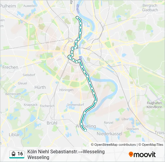 16 Light Rail Line Map