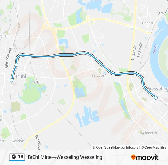 18 Light Rail Line Map