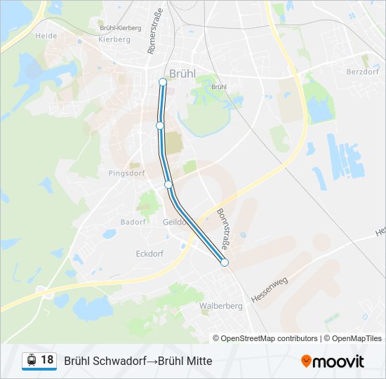 18 KVB Kölner VerkehrsBetriebe AG Straßenbahn