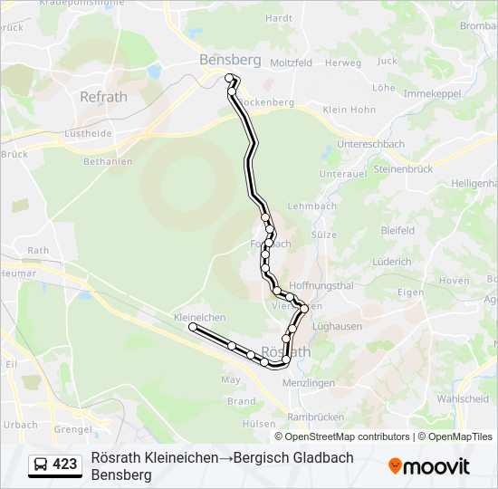 423 RVK Regionalverkehr Köln GmbH NL Berg.Gladb. Bus