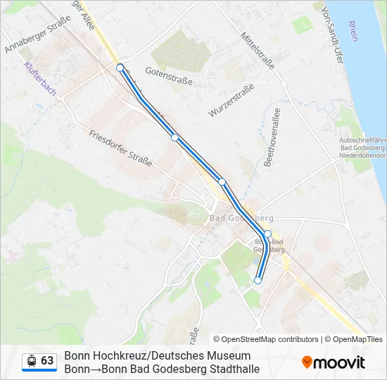 63 Light Rail Line Map