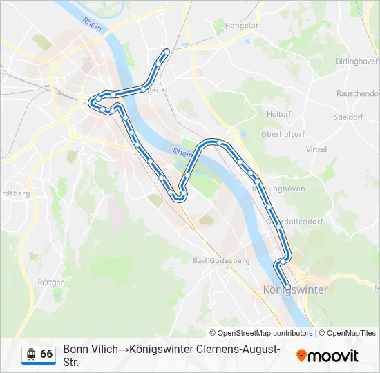 66 Light Rail Line Map