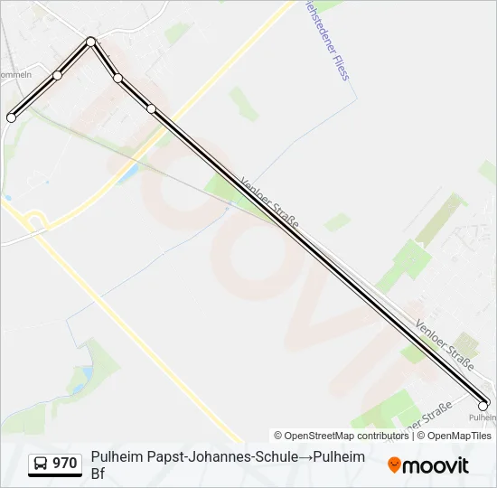 970 Bus Line Map