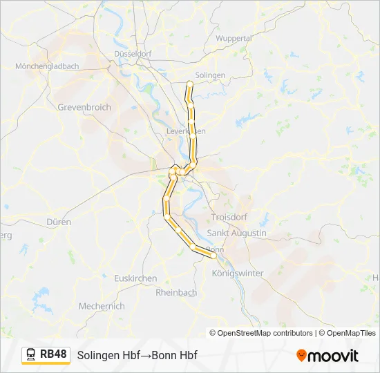 RB48 Train Line Map