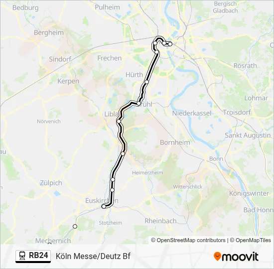 RB24 Train Line Map
