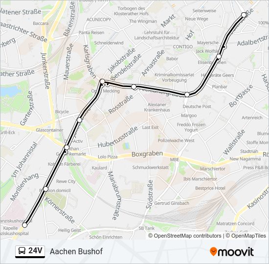 24V bus Line Map