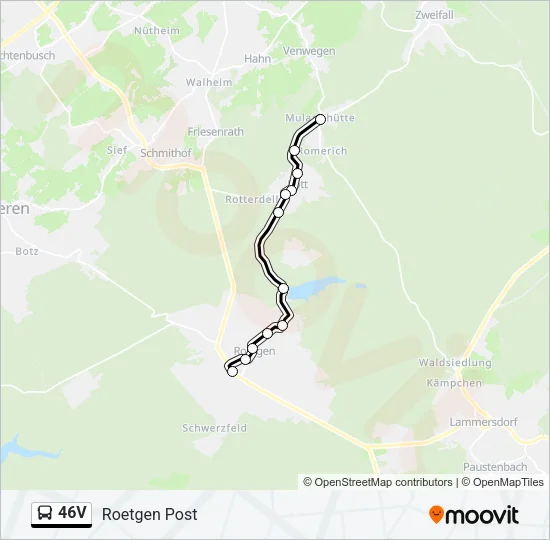 46V Bus Line Map