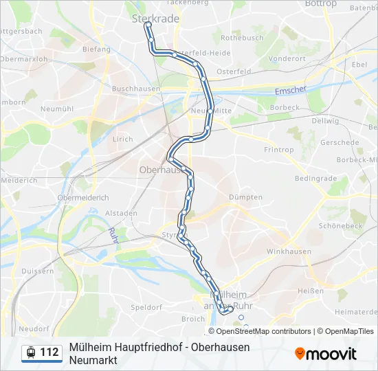 112 Light Rail Line Map