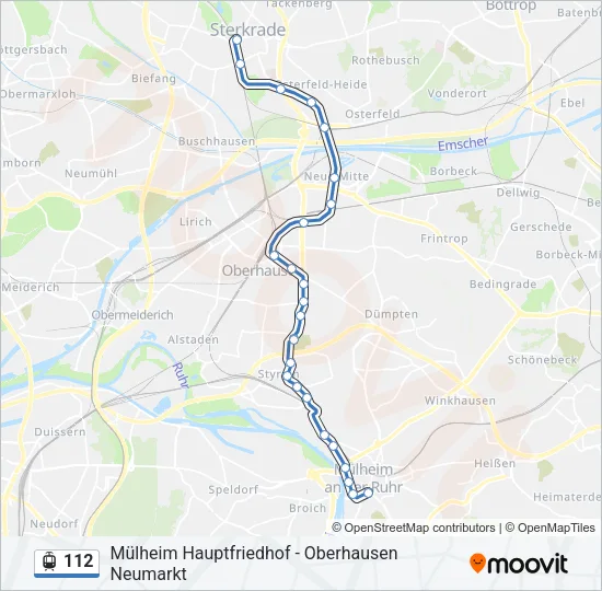 112 Light Rail Line Map