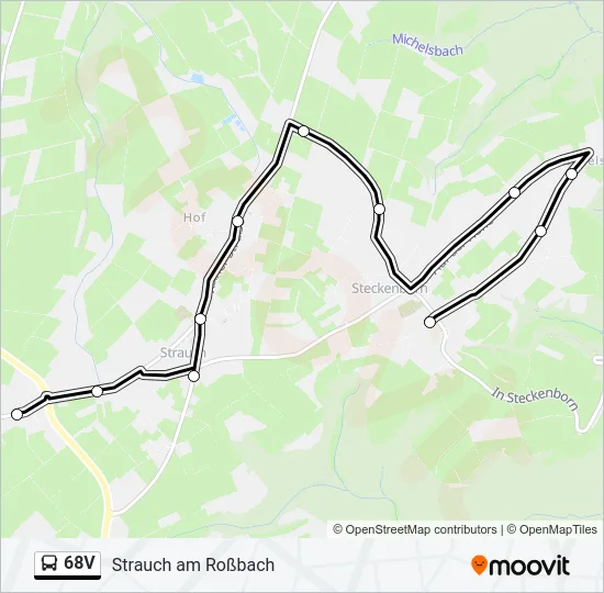 68V Bus Line Map