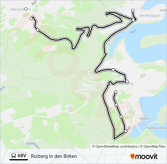 68V Bus Line Map