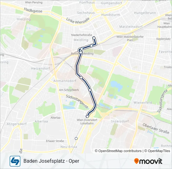BB Light Rail Line Map