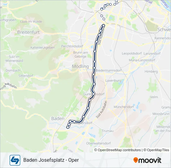 BB Light Rail Line Map