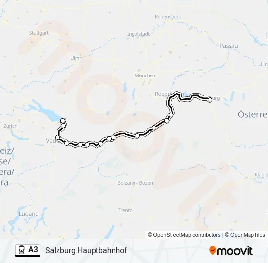 A3  Line Map