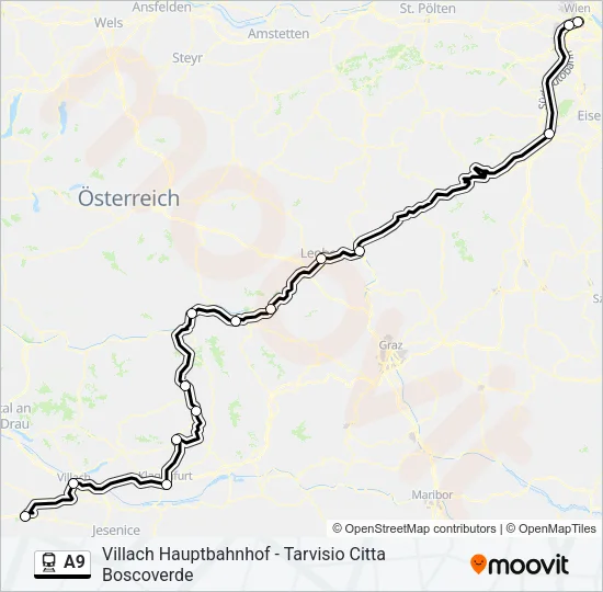 A9  Line Map