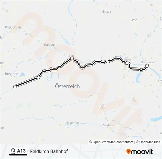 A13  Line Map