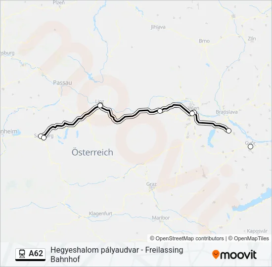 A62  Line Map