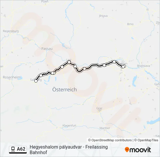 A62  Line Map