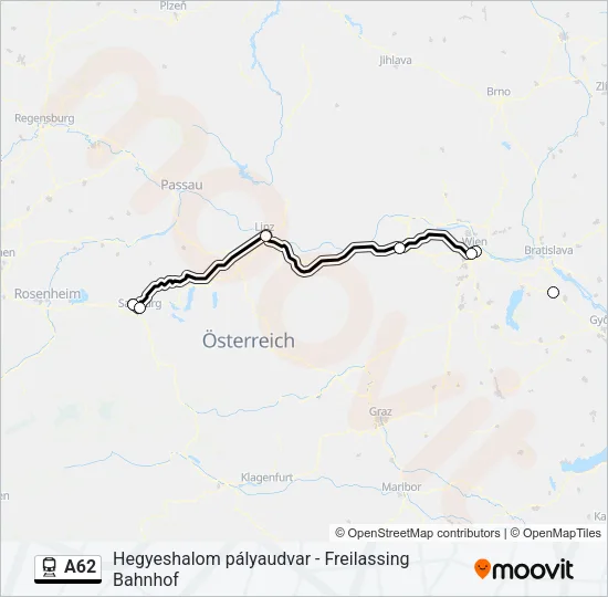 A62  Line Map