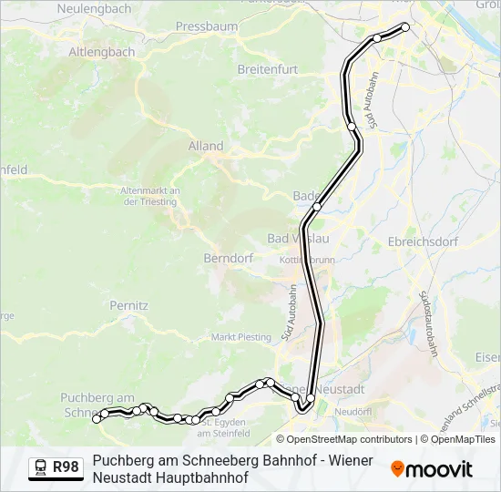 R98  Line Map