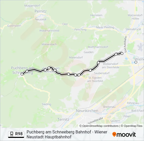 R98  Line Map