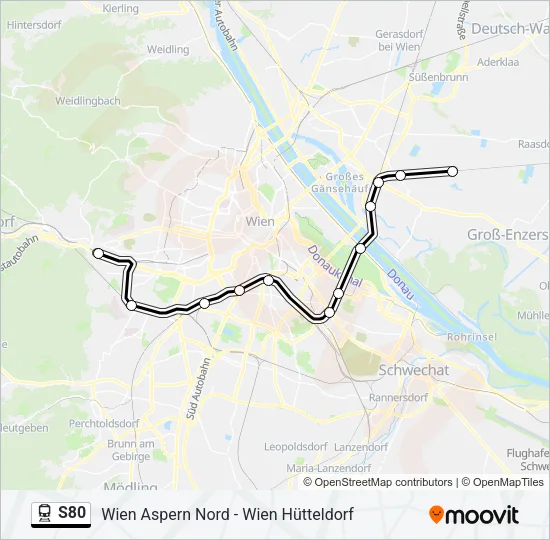 S80  Line Map