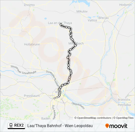REX2  Line Map