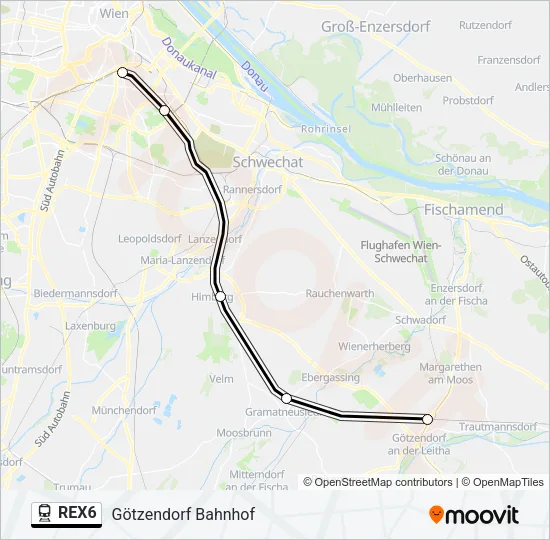 REX6  Line Map