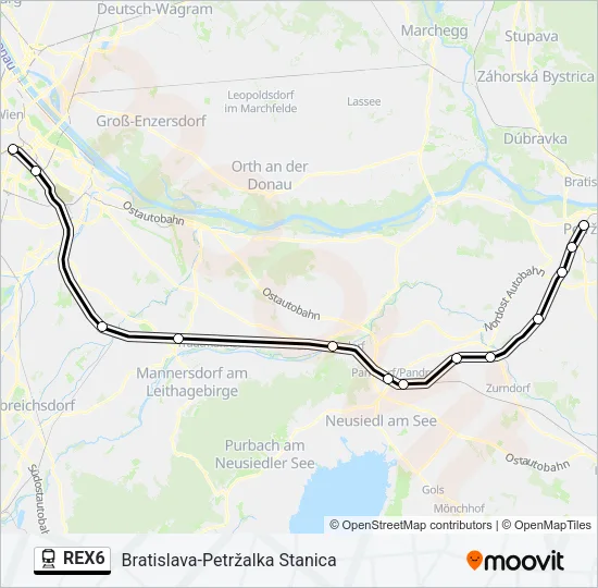 REX6  Line Map
