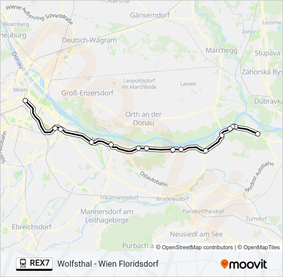 REX7  Line Map