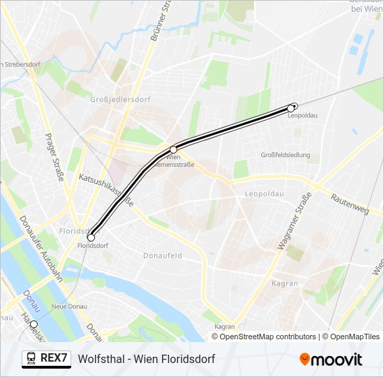 REX7  Line Map