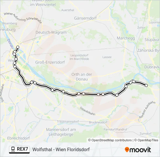 REX7  Line Map