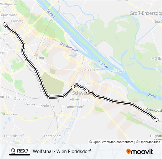 REX7  Line Map
