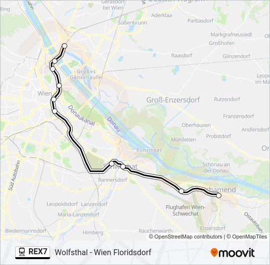 REX7  Line Map