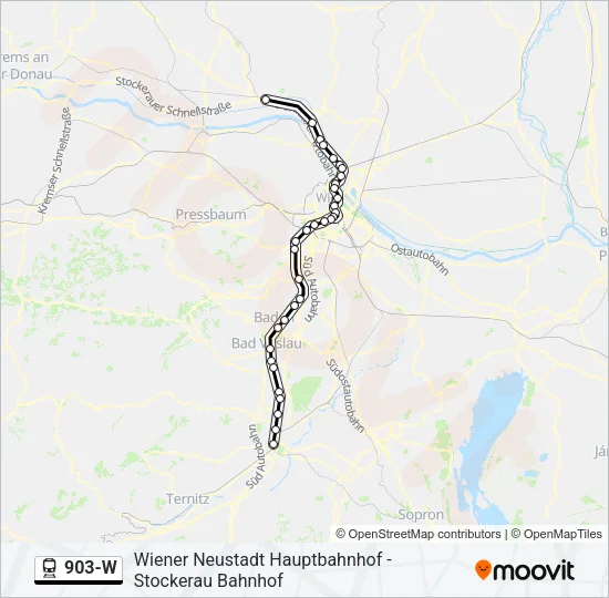 903-W  Line Map