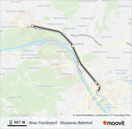 907-W  Line Map