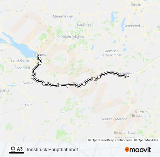 A3  Line Map