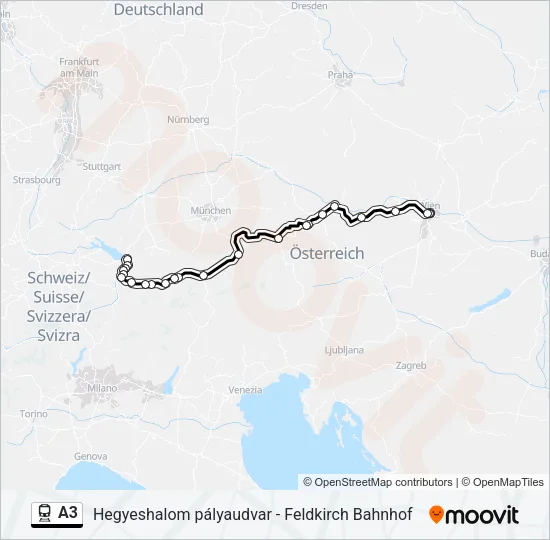 A3  Line Map