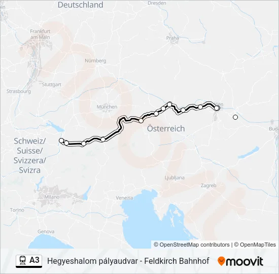 A3  Line Map