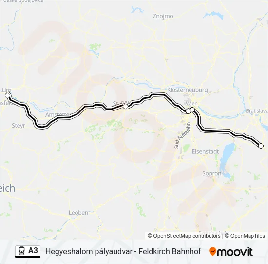 A3  Line Map